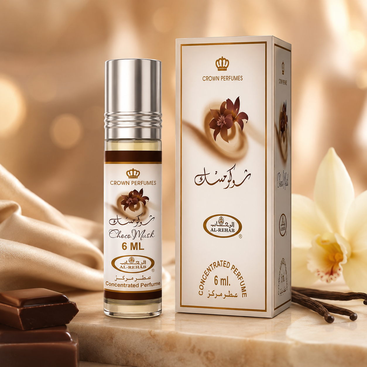 Choco Musk Perfume Oil 6ml Al Rehab