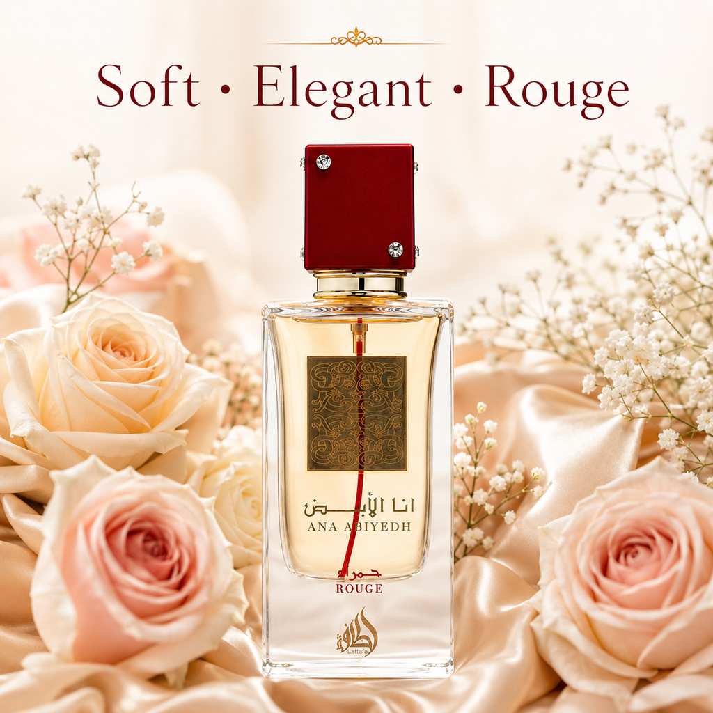 Ana Abiyedh Rouge Perfume 60ml EDP Lattafa