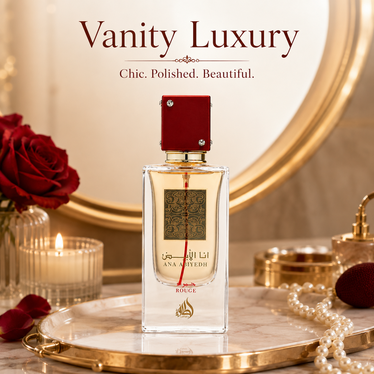 Ana Abiyedh Rouge Perfume 60ml EDP Lattafa