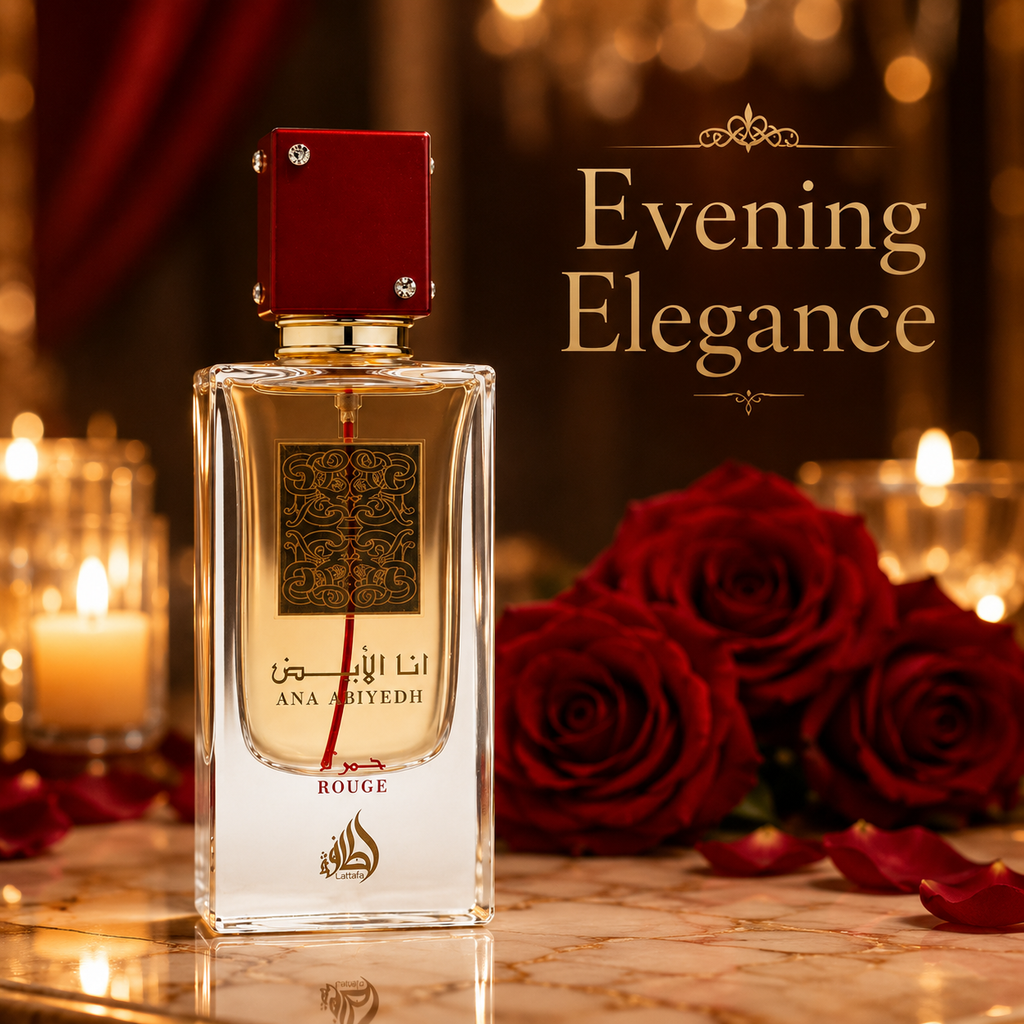 Ana Abiyedh Rouge Perfume 60ml EDP Lattafa