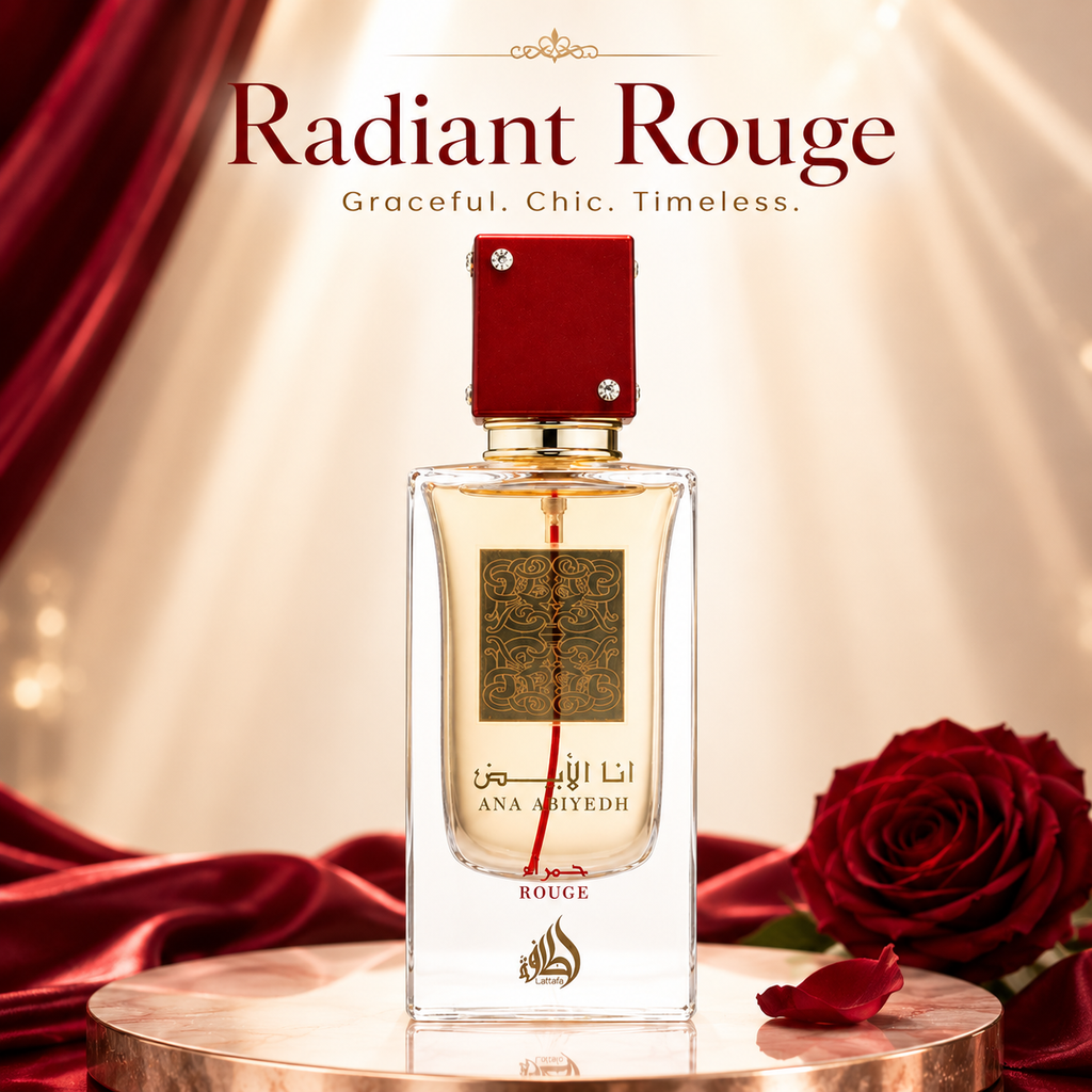 Ana Abiyedh Rouge Perfume 60ml EDP Lattafa