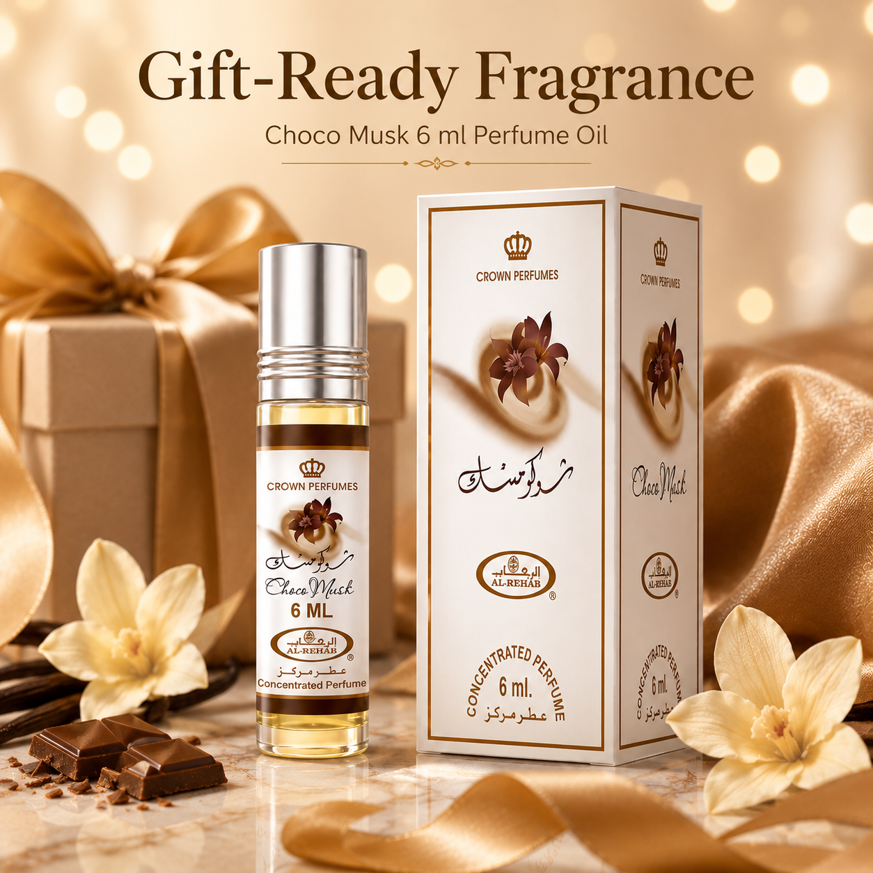 Choco Musk Perfume Oil 6ml Al Rehab