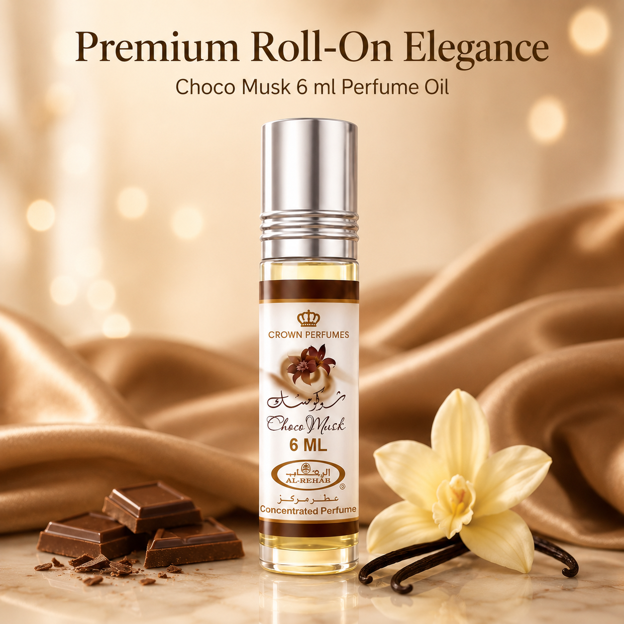 Choco Musk Perfume Oil 6ml Al Rehab